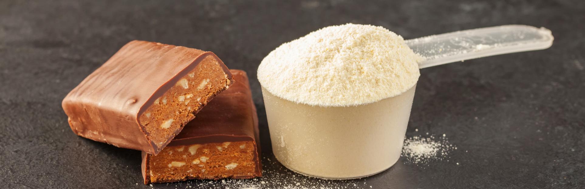 bar protein powder scoop